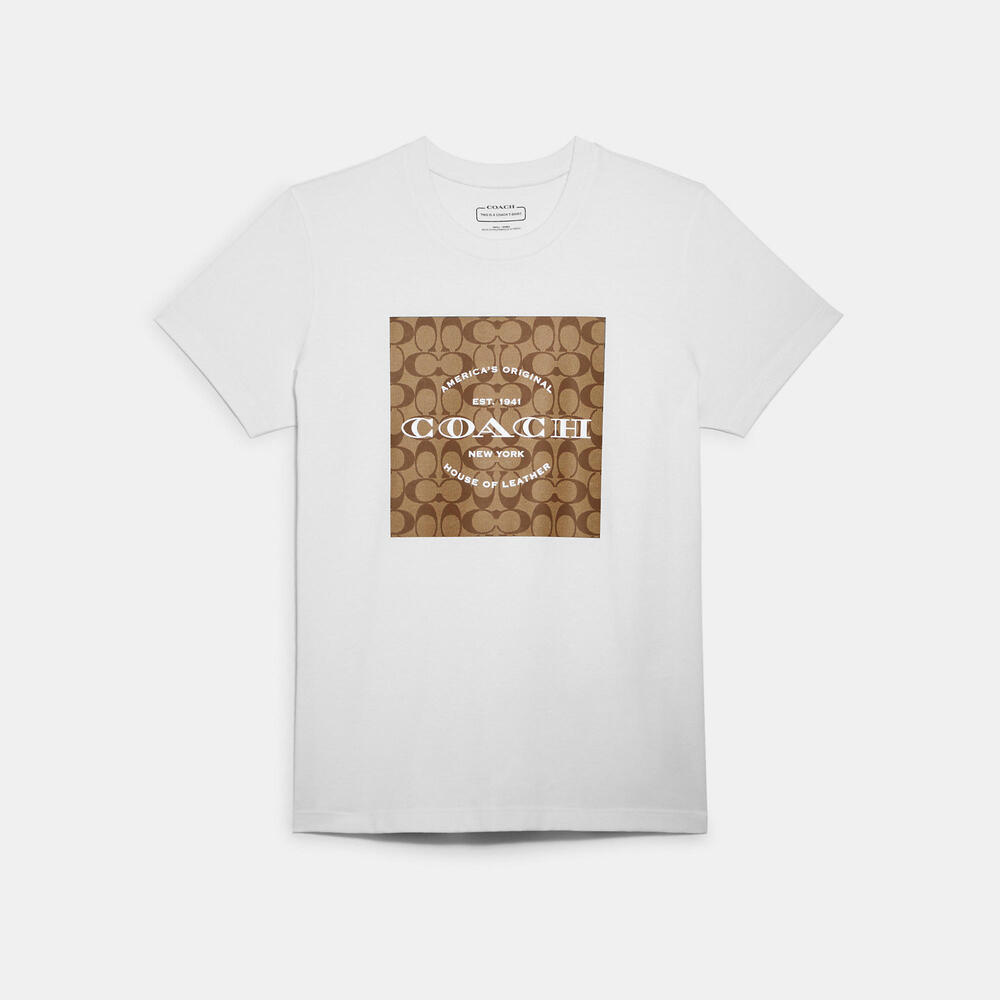Signature T Shirt In Organic Cotton